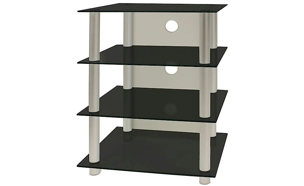 VCM TV-Rack Hifi Möbel Rack Alu Glas Phono Mediaregal Blados günstig online kaufen