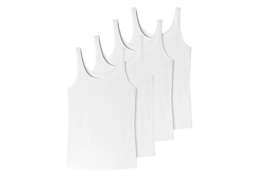 uncover by SCHIESSER Unterhemd (2-St., Set) Top, breite Träger im 4er Pack günstig online kaufen