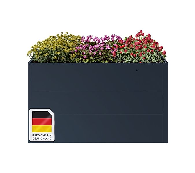 STEELSØN Hochbeet Icarus aus verzinktem Stahl (Anthrazit, 1 St., 140 cm bre günstig online kaufen