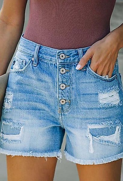 SEGUEN Jeansshorts Reihe von Denim Shorts lässige Hose Frauen (Personalisie günstig online kaufen