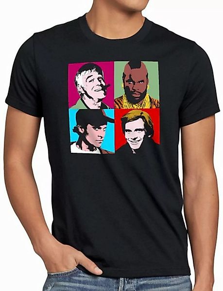 style3 T-Shirt Das Team mr.t hannibal murdock a-team 80er tv-serie günstig online kaufen