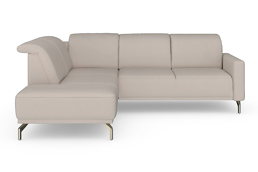 sit&more Ecksofa »Bailando L-Form«, wahlweise mit Kopfteilverstellung und V günstig online kaufen