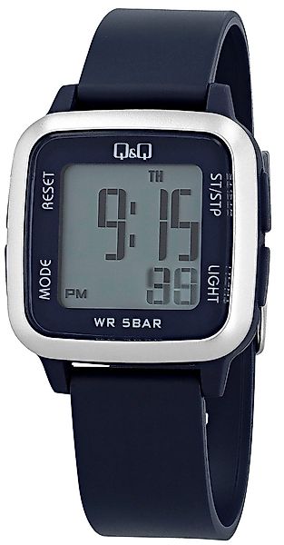 Q&Q Quarzuhr G02A Digital, Kunststoff, Silikonarmband, günstig online kaufen