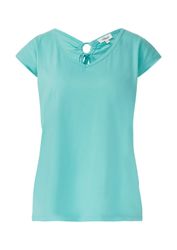 s.Oliver Kurzarmshirt T-Shirt T-Shirt mit weitem günstig online kaufen