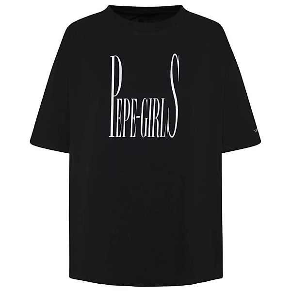 Pepe Jeans Lula Kurzärmeliges T-shirt S Black günstig online kaufen