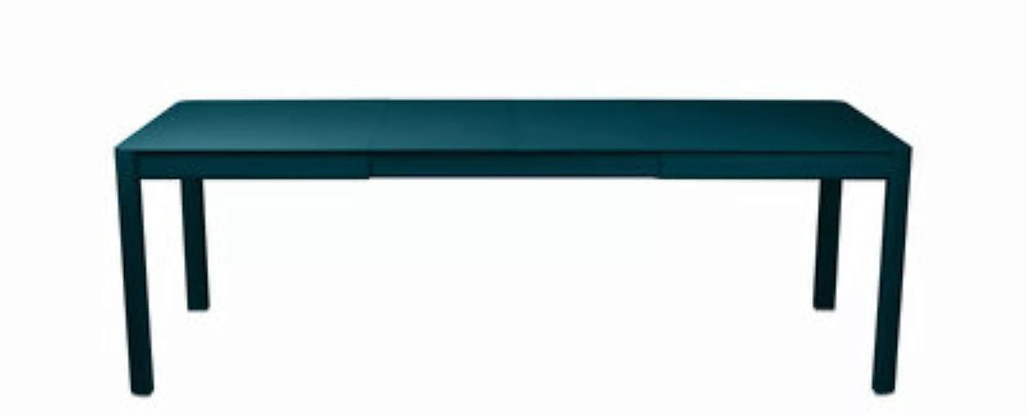 Ausziehtisch Ribambelle Medium metall blau / L 149 bis 234 cm - für 6 bis 1 günstig online kaufen