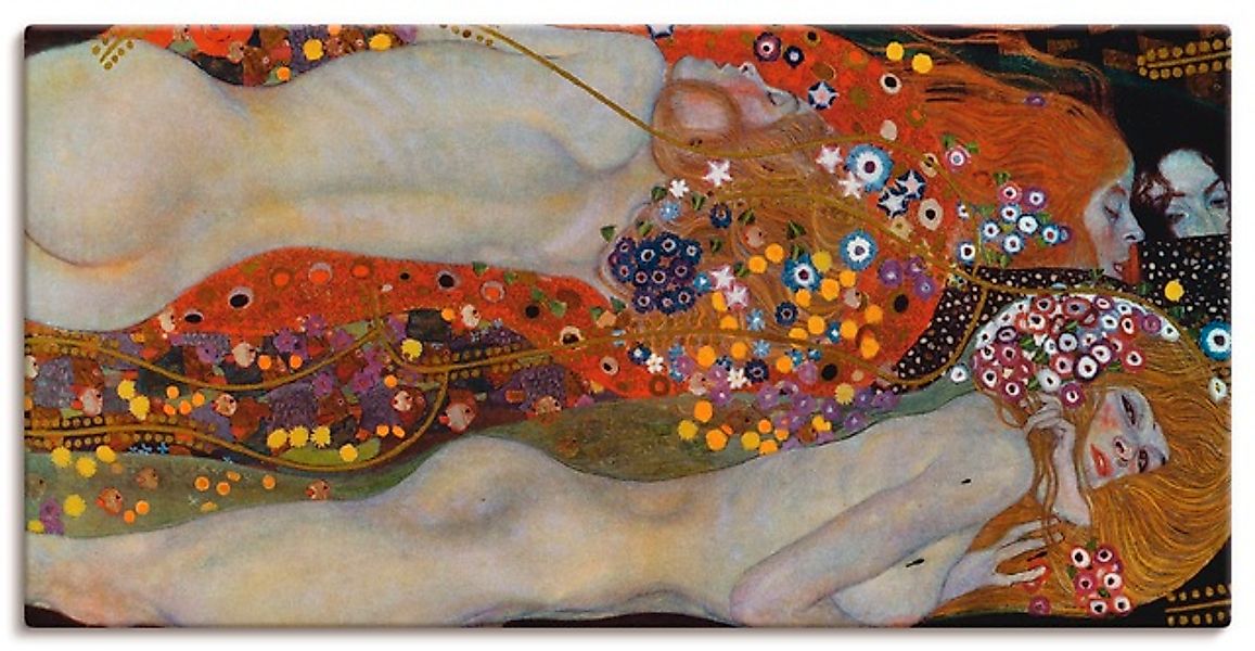 Artland Wandbild »Wasserschlangen II (Die Freundinnen)« Frau 1 Stk. tlg. al günstig online kaufen