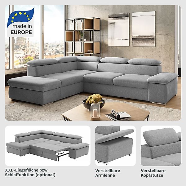 sit&more Ecksofa Valentine, L-Form, Sofa mit günstig online kaufen