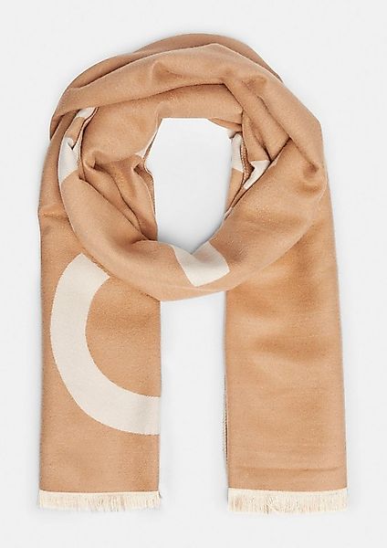comma Schal Tuch, Tuch aus Viskosemix mit Fransen günstig online kaufen