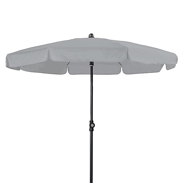 Doppler Balkonschirme Sunline Ø 150 cm Hellgrau mit Schieber günstig online kaufen
