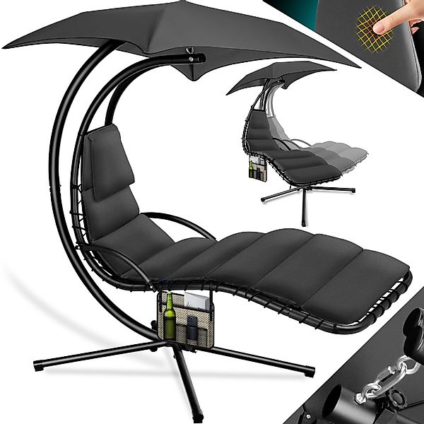 KESSER Gartenliege, Schwebeliege mit Sonnenschirm, Hängeliege günstig online kaufen