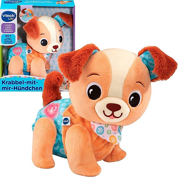Vtech® Plüschfigur Krabbel-mit-mir-Hündchen günstig online kaufen