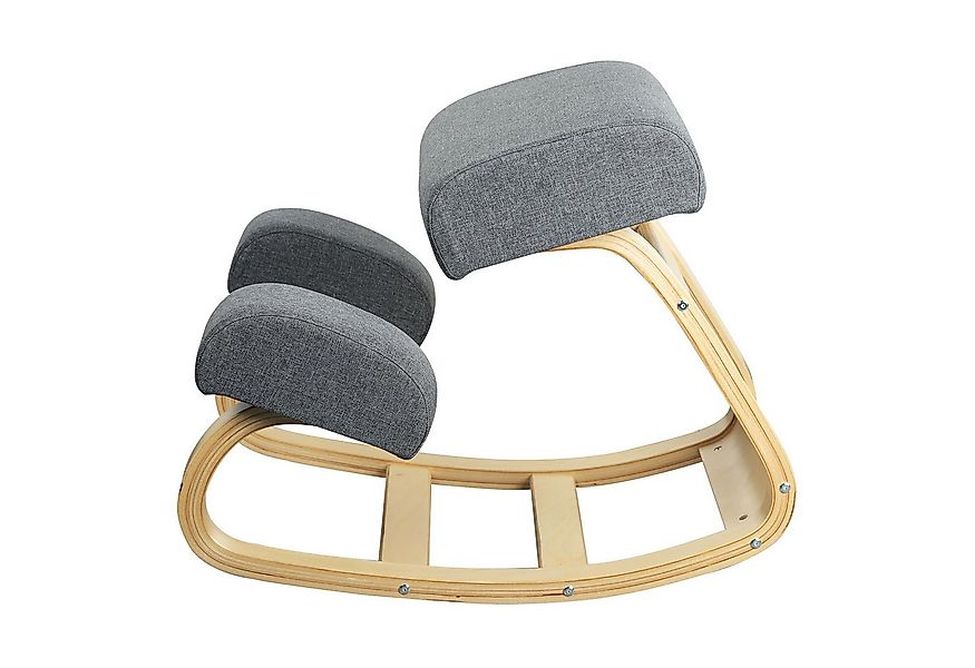 radelldar Schaukelstuhl Kniestuhl ergonomisch massivholz 43,5x70,5x56cm günstig online kaufen