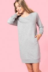 Kariban Bodykleid Bio-Loungekleid aus Fleece günstig online kaufen