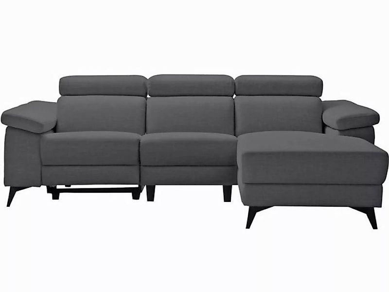 Places of Style Ecksofa "Samira", mit elektrischer Relaxfunktion in einem S günstig online kaufen