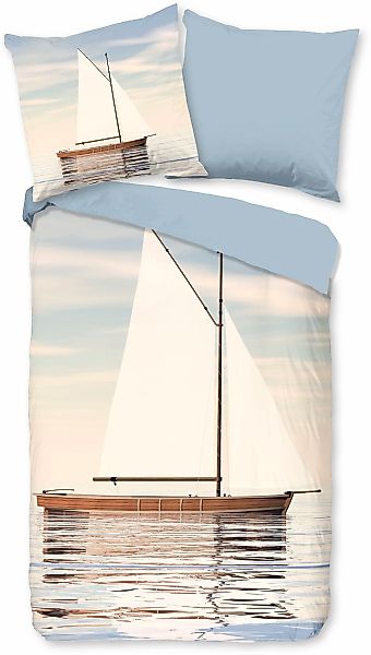 good morning Wendebettwäsche "Merii" 3 Stk. 100% Baumwolle, Renforcé, Reißv günstig online kaufen