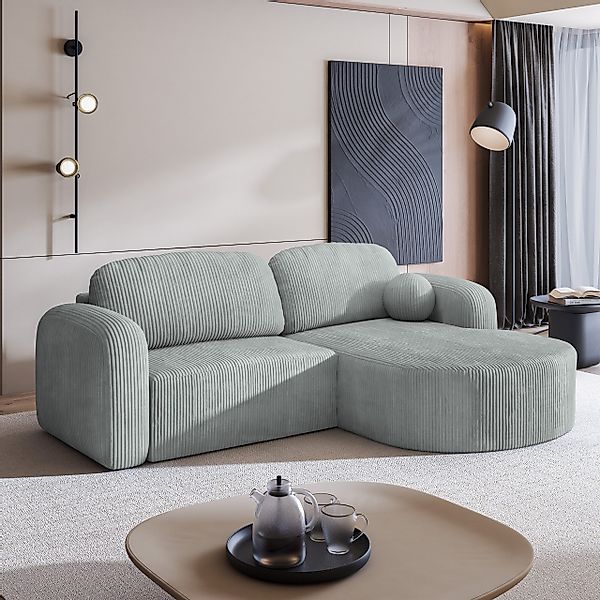 Masseno Ecksofa AMILIA mit Schlaffunktion L-Form, günstig online kaufen