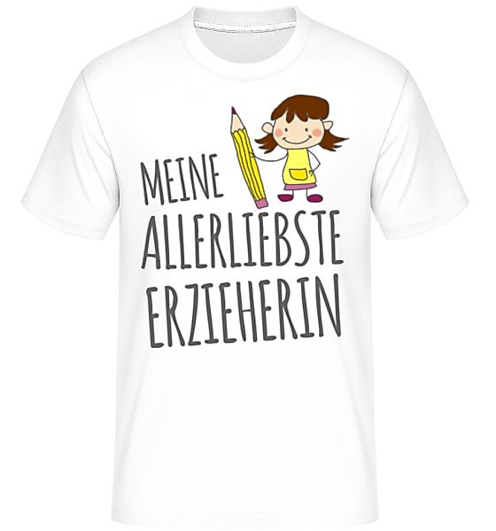 Allerliebste Erzieherin · Shirtinator Männer T-Shirt günstig online kaufen