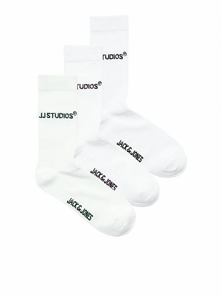 Jack & Jones Freizeitsocken "JACSOHO TENNIS SOCKS 3 PACK NOOS", (Packung, 3 günstig online kaufen