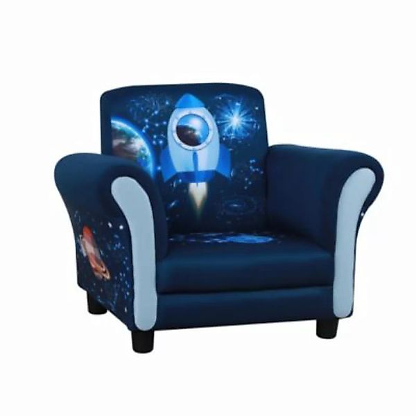 HOMCOM Kindersessel im Weltraum/Unterwassser-Design blau günstig online kaufen