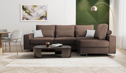 Hygger Möbelhaus Ecksofa Thomas L-Form Wahlweise günstig online kaufen