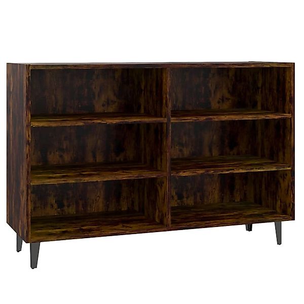 vidaXL Sideboard Räuchereiche 103,5x35x70 cm Holzwerkstoff 813185 günstig online kaufen