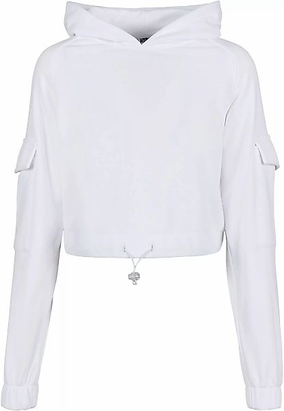 URBAN CLASSICS Kapuzenpullover "Urban Classics Damen Ladies Short Worker Ho günstig online kaufen