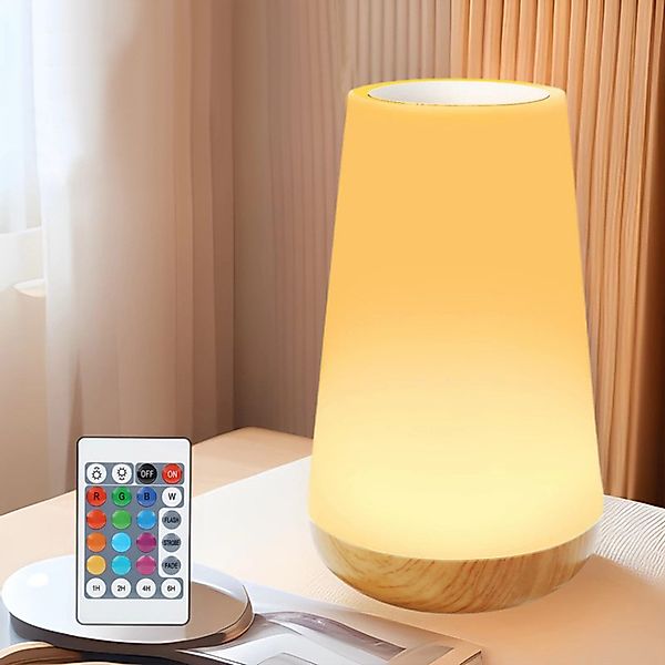 MODFU LED Nachttischlampe Touch Dimmbar USB günstig online kaufen
