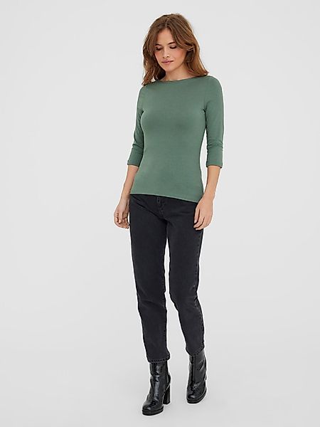 Vero Moda 3/4-Arm-Shirt PANDA (1-tlg) Plain/ohne günstig online kaufen