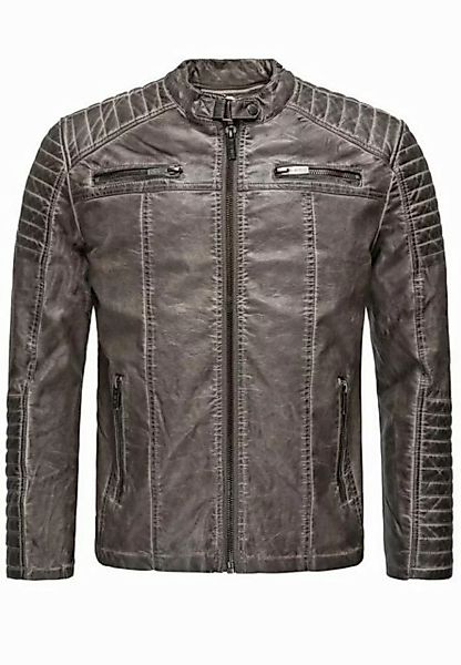 RedBridge Lederimitatjacke Red Bridge Herren Biker Jacke Kunst- Lederjacke günstig online kaufen