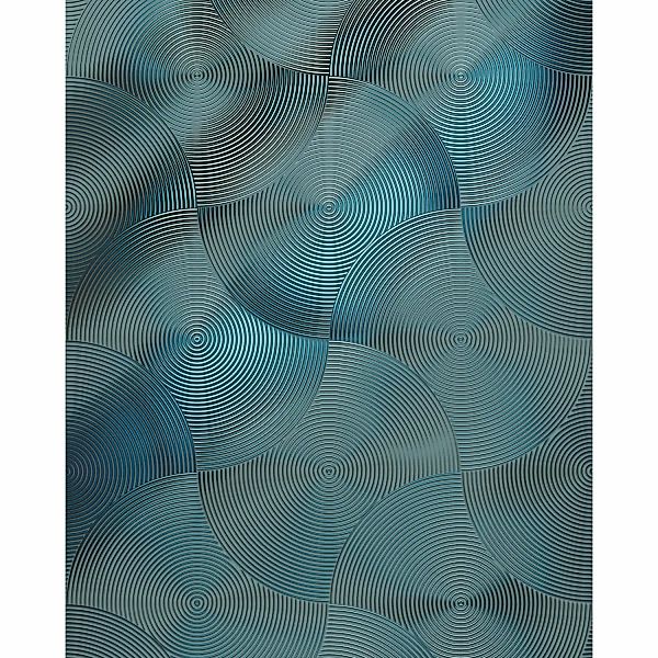 Sanders & Sanders Fototapete 3D Graublau 200 x 250 cm 611888 günstig online kaufen