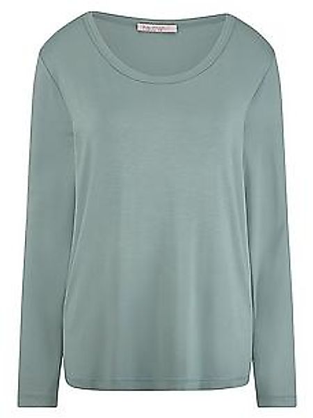 Langes Jersey-Schlafshirt Hautnah grün günstig online kaufen