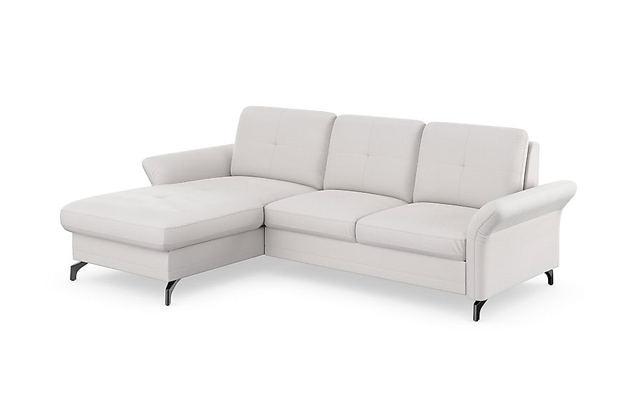 Places of Style Ecksofa »Calando L-Form«, wahlweise mit Bettfunktion, Bettk günstig online kaufen