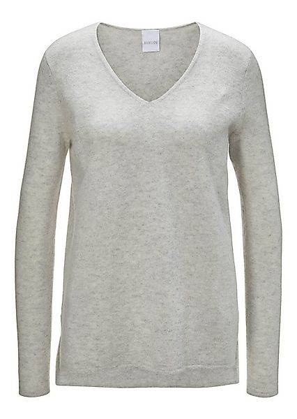MADELEINE Strickpullover Kaschmirpullover mit V-Ausschnitt günstig online kaufen