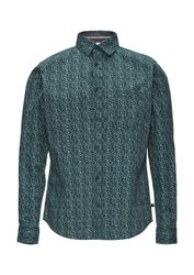 s.Oliver Langarmhemd Hemd Slim Fit: Gemustertes günstig online kaufen
