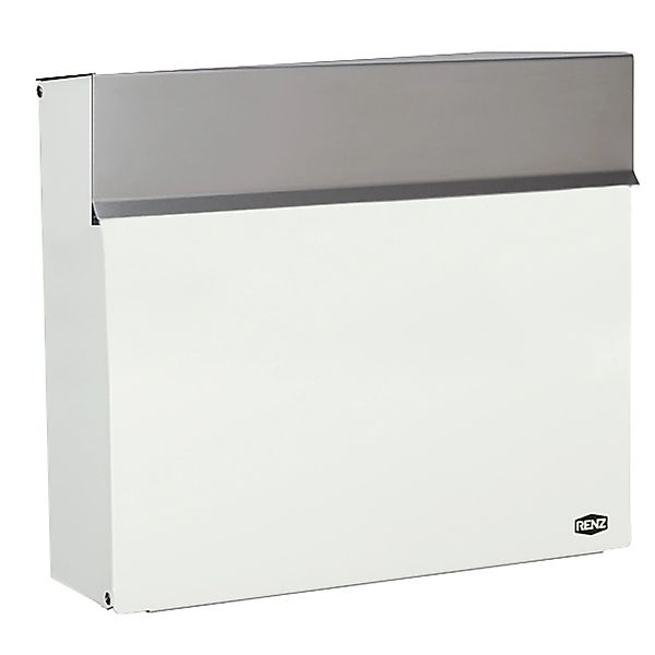 Renz Briefkasten Piazza S Weiß 31,3 cm x 37,5 cm x 11,5 cm günstig online kaufen