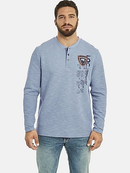 Jan Vanderstorm Sweatshirt REGINALD mit seitlichen günstig online kaufen