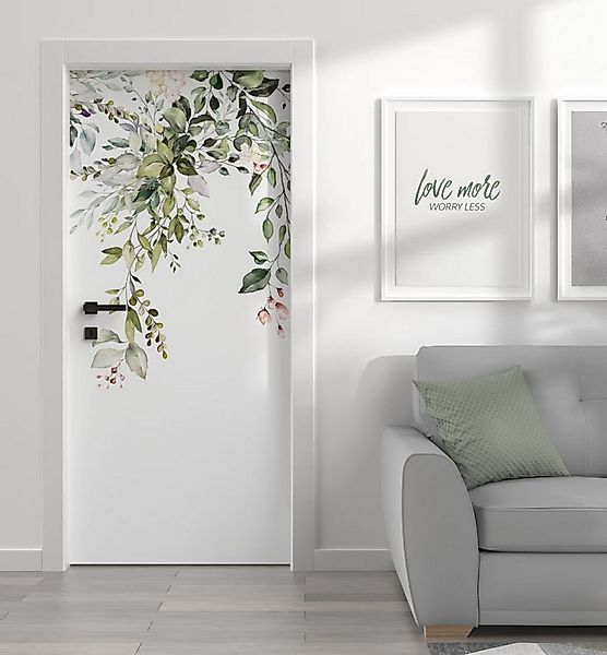 MyMaxxi Dekorationsfolie Türtapete Türposter selbstklebend hängende Pflanze günstig online kaufen