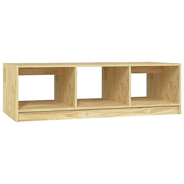 vidaXL Couchtisch 110x50x34 cm Massivholz Kiefer günstig online kaufen