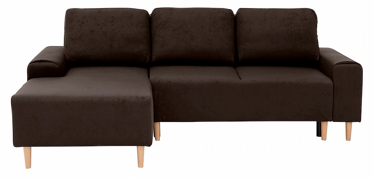 Home affaire Ecksofa "Samu L-Form" wahlweise mit Bettfunktion und Bettkaste günstig online kaufen