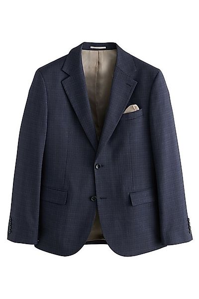 Next Sakko Kariertes strukturiertes Anzugsakko im Skinny Fit (1-tlg) günstig online kaufen
