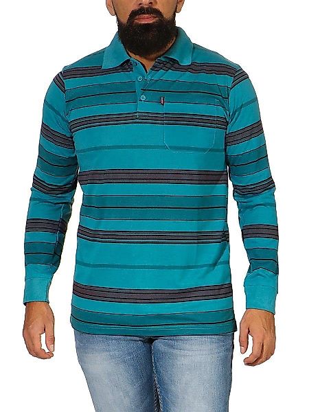 EloModa Poloshirt Herren Polo Shirt Langarm günstig online kaufen