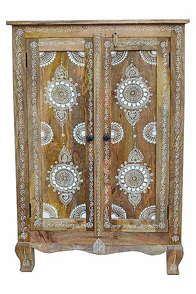 Home affaire Highboard »Gullaba«, Kommode, Hand bemalt, Breite/Höhe 80/120 günstig online kaufen