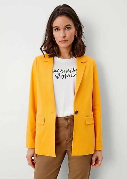 s.Oliver Jackenblazer Blazer im leichten Oversize Cut Zierknopf günstig online kaufen