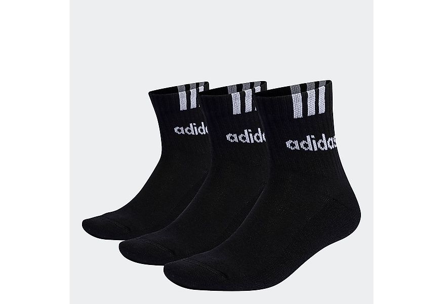 adidas Performance Funktionssocken 3-STREIFEN LINEAR HALF-CREW CUSHIONED, 3 günstig online kaufen
