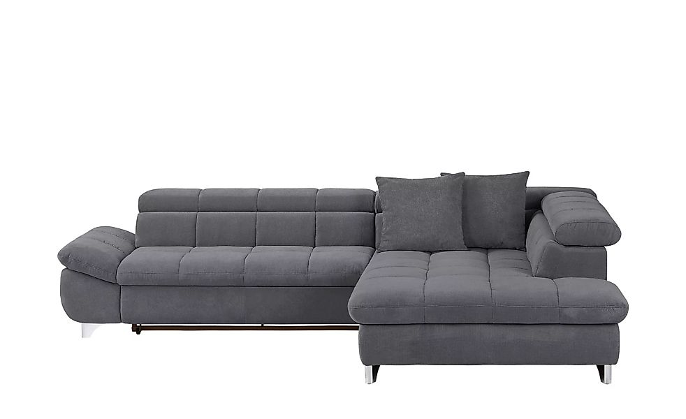 Primo Ecksofa - grau - 79 cm - Polstermöbel > Sofas > Ecksofas - Möbel Kraf günstig online kaufen