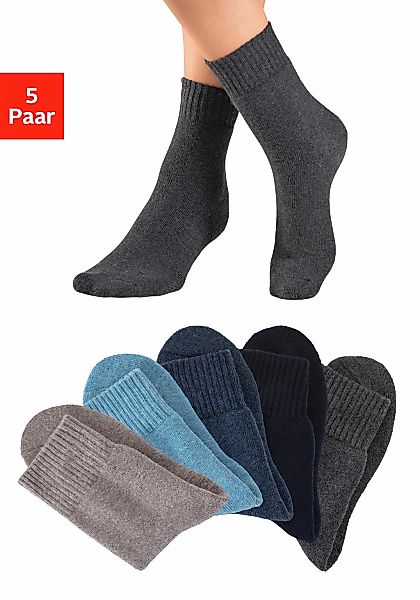 Lavana Basicsocken Packung, 5 Paar tlg. Thermosocken mit Vollfrottee günstig online kaufen