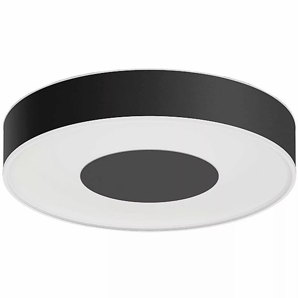 Philips Hue Deckenleuchte White & Color Ambiance Infuse M Schwarz 2400 lm günstig online kaufen