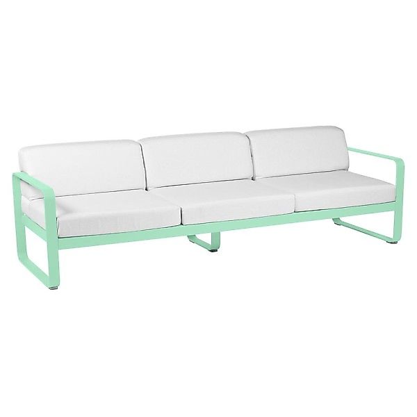 Bellevie 3-Sitzer Lounge-Sofa 83 Opalgrün 81 Grauweiß günstig online kaufen