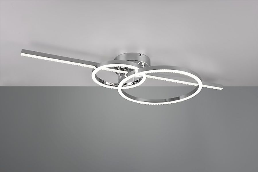TRIO Leuchten LED Deckenleuchte »MONTILLA, Deckenlampe mit Fernbedienung Li günstig online kaufen
